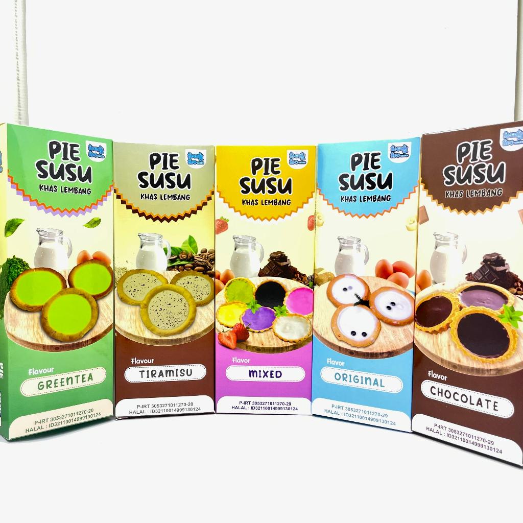 

TWENTY TWO Pie Susu Asli Lembang isi 6pcs Rasa Original - Chocolate - Mixed