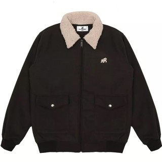 House of Smith Jaket Sherpa Pria - Lasket Black