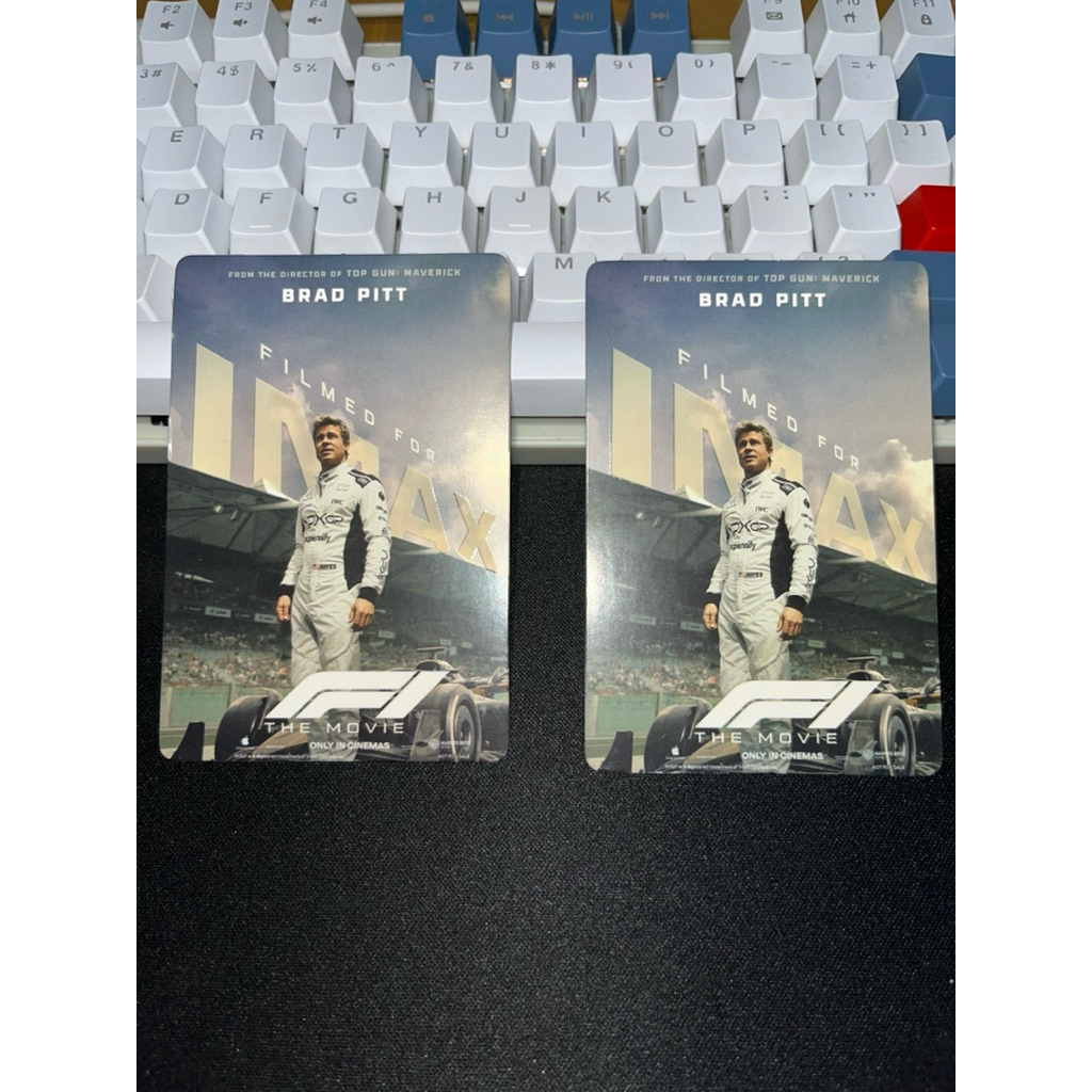 F1 The Movie IMAX XXI Collectible Ticket