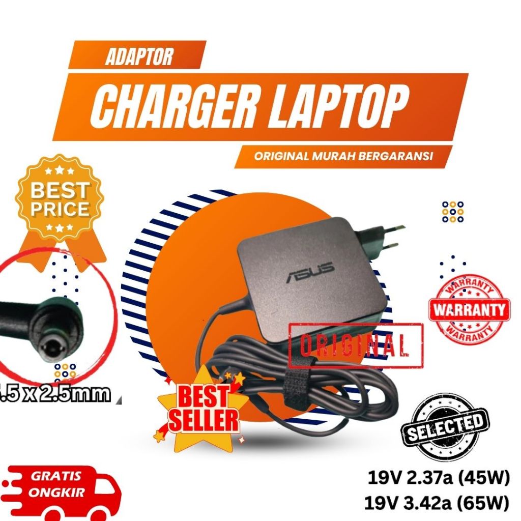 Adaptor Charger Asus X552W X552WA X552L X552LA X552LAV X552C X552CL