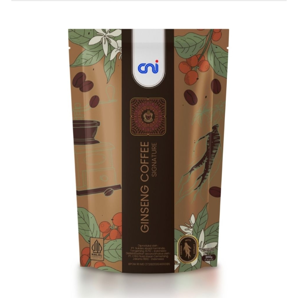 

CNI GINSENG KOPI SIGNATURE PROMO BUY 1 FREE 1 isi 10 sachet.