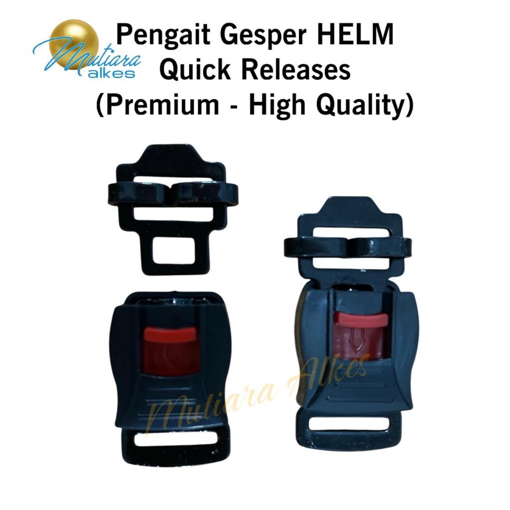 Gesper Helm Anti Pecah Universal Pengunci Tali Klik Cetekan Helm Tebal Pengait Kunci Helm Quick Rele