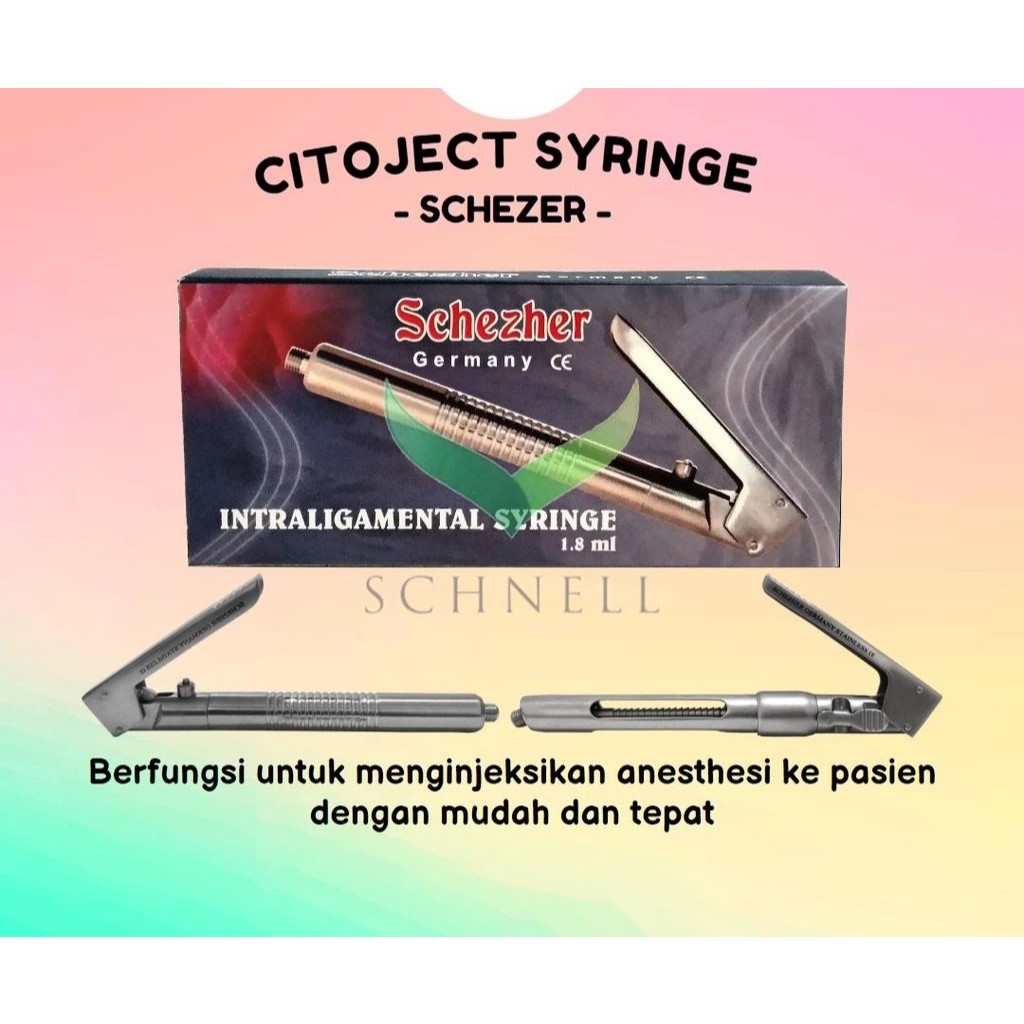 Dental Citoject Syringe/Citoject Syringe - Schezer Dental Instrument