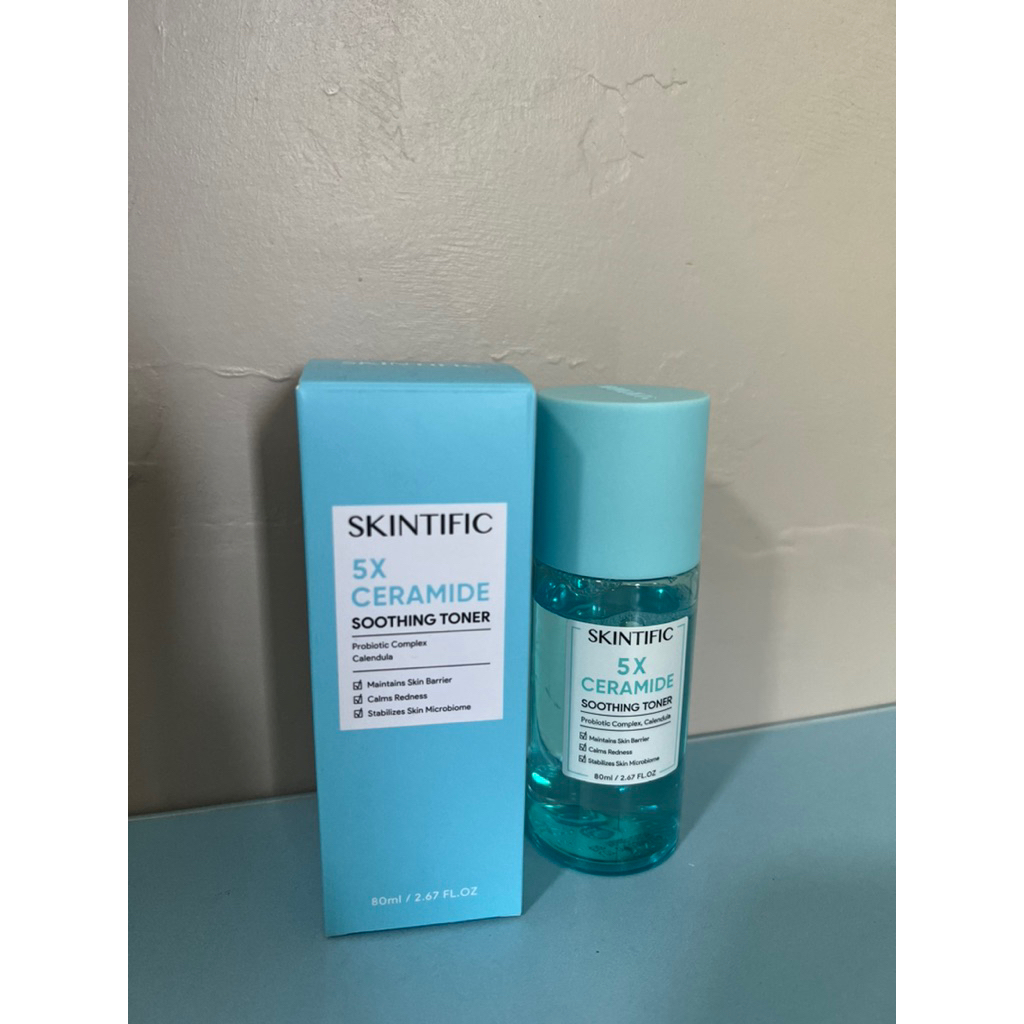 skintific 5x ceramide soothing toner (preloved)