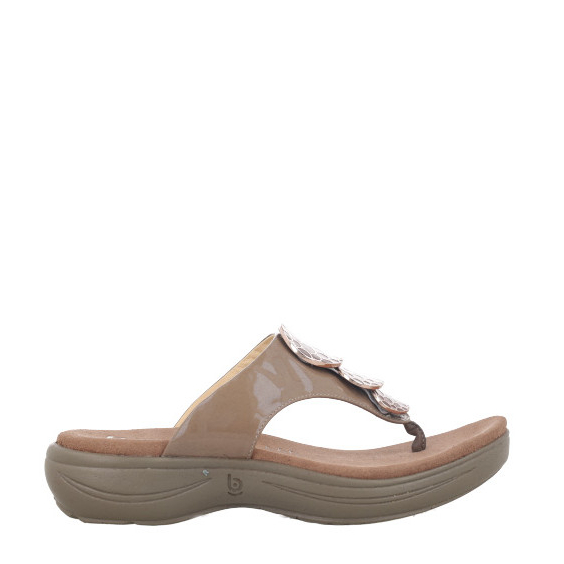 Bocorocco D. Verona 42 Zircone - Sandal Wanita Slip Kulit Asli - Sandal Umroh Haji - Nyaman & Halal