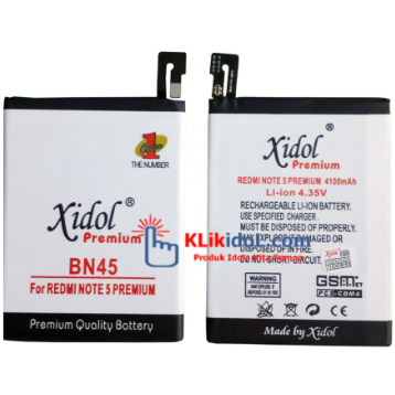 BATERAI IDOL XIAOMI REDMI NOTE 5 NOTE 5 PRO BN45 BATTERY BATRE PREMIUM