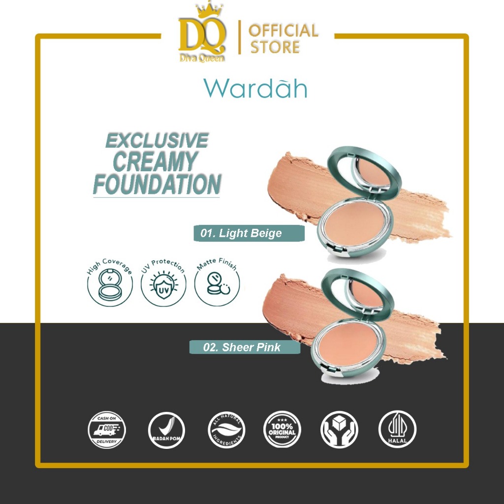 Wardah Exclusive Creamy Foundation / Wardah Creamy Foundation