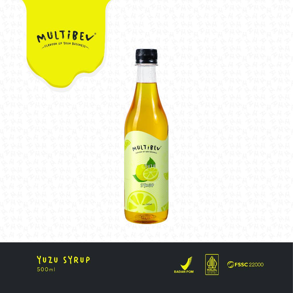 

Multibev Syrup Rasa Yuzu, Sirup Halal Minuman Kekinian ala Kafe syrup jeruk botol pouch