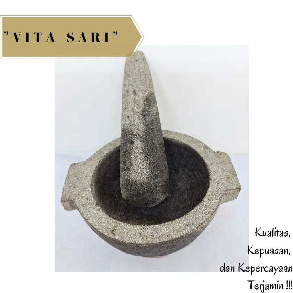 LESUNG BATU ASLI/LESUNG /TUMBUKAN /LESUNG BATU TANGKAI ASLI/LESUNG BATU ASLI SUNGAI PINYUH(SELIUNG)/