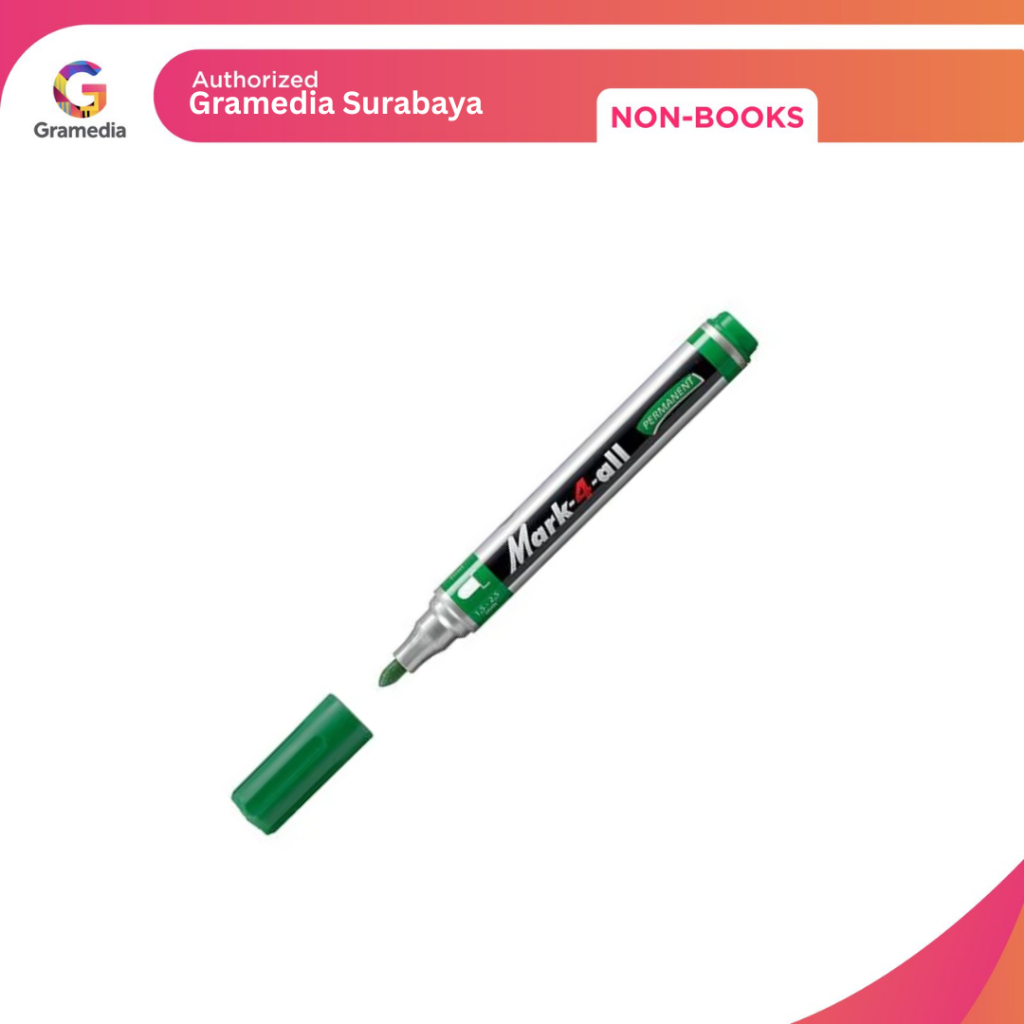 

Gramedia Surabaya - Stabilo S permanen 651/36 hijau