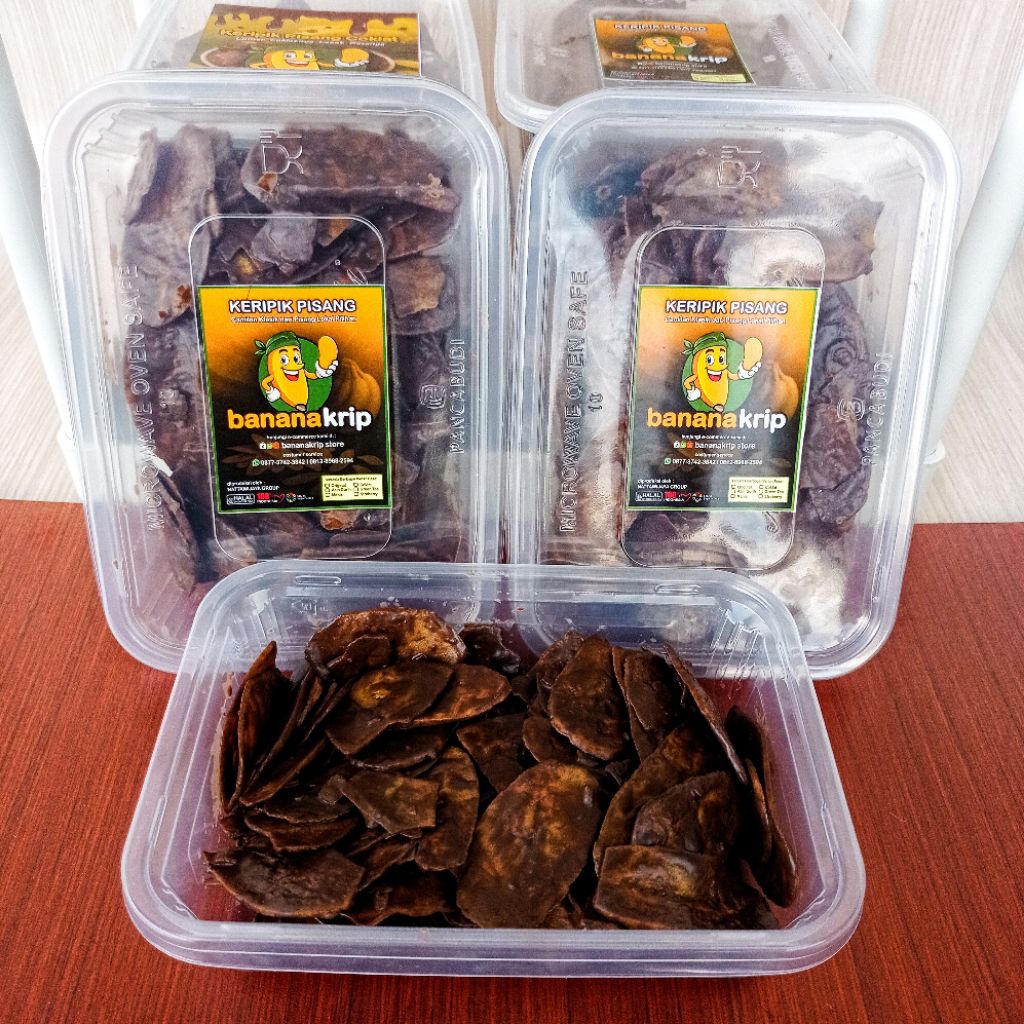 

Keripik Pisang Coklat Lumer 500 ml | Coklat Premium