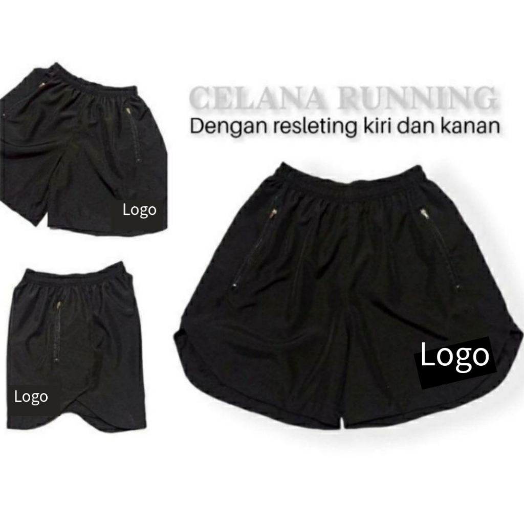 Thesunshine Market - Celana Pendek Olahraga Gym Running Jogging / Celana Runing / Celana Olahraga Ou
