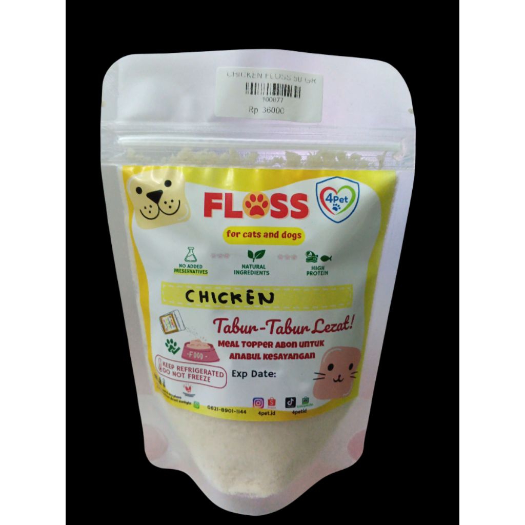 

meal topper abon chicken floss 50 gr