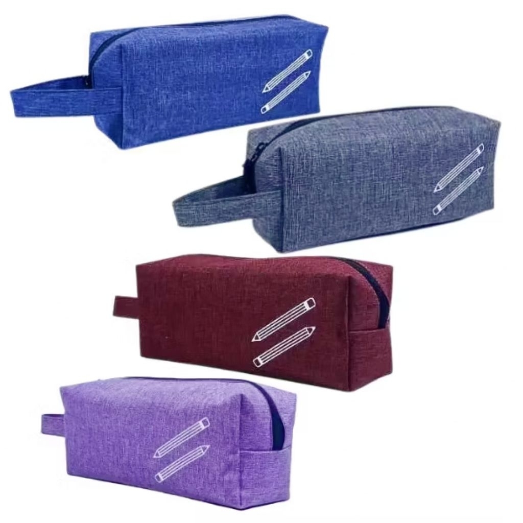 

( Ecer) Tempat Pensil Renaja Jeans Jumbo Susu Unik Botega Pancil Case