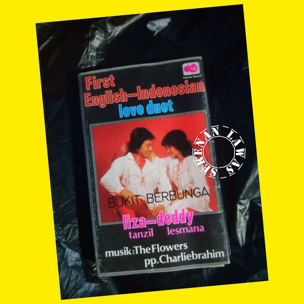 Kaset Deddy Lesmana & Liza Tanzil - Love Duet Bukit Berbunga English Indonesian (Mulus)