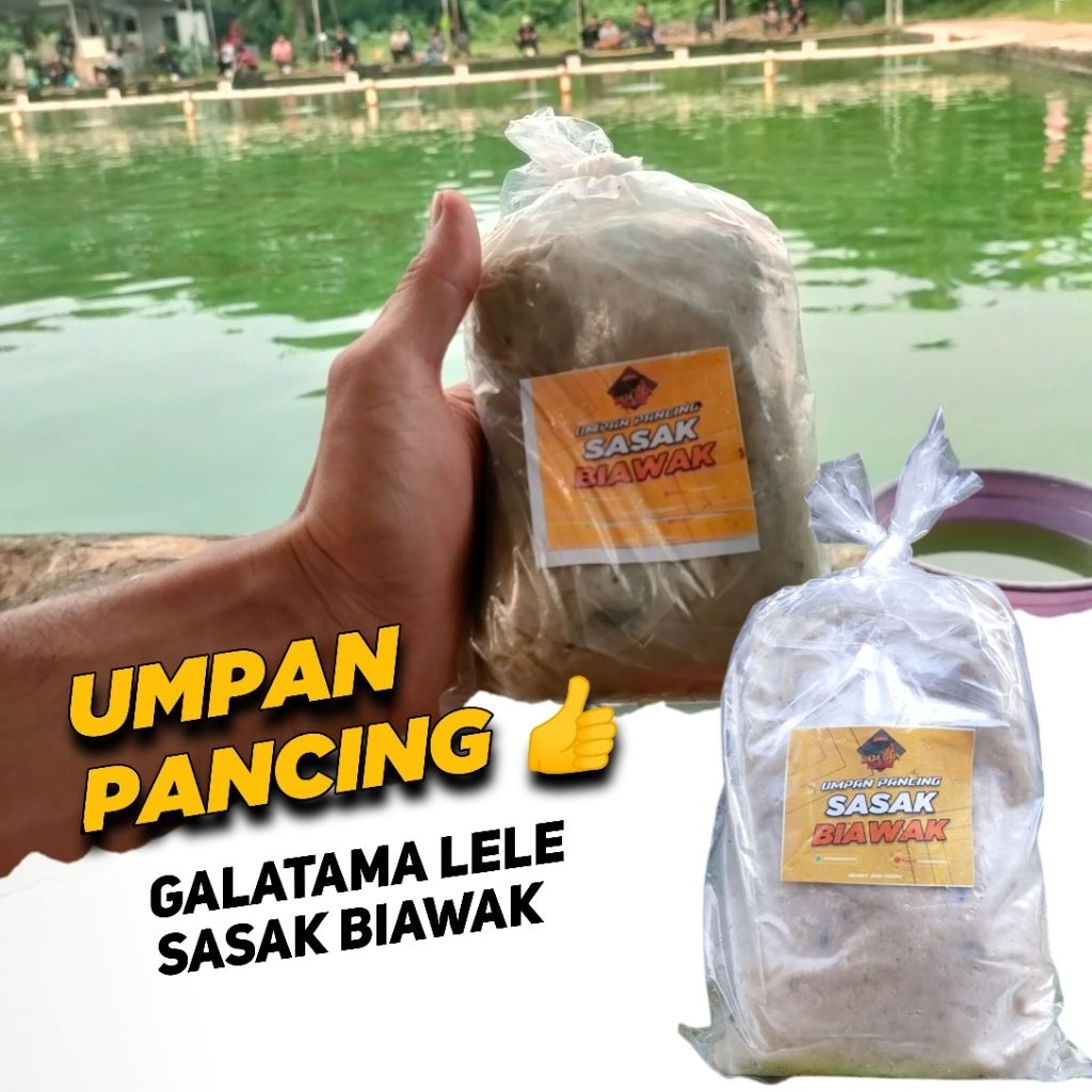 UMPAN SIAP PAKAI UNTUK MANCING GALATAMA LELE SASAK BIAWAK