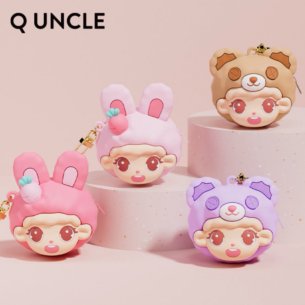 Ready Stocks theDaf_id Fashion Bag Cartoon 3D BagCharm Q Uncle