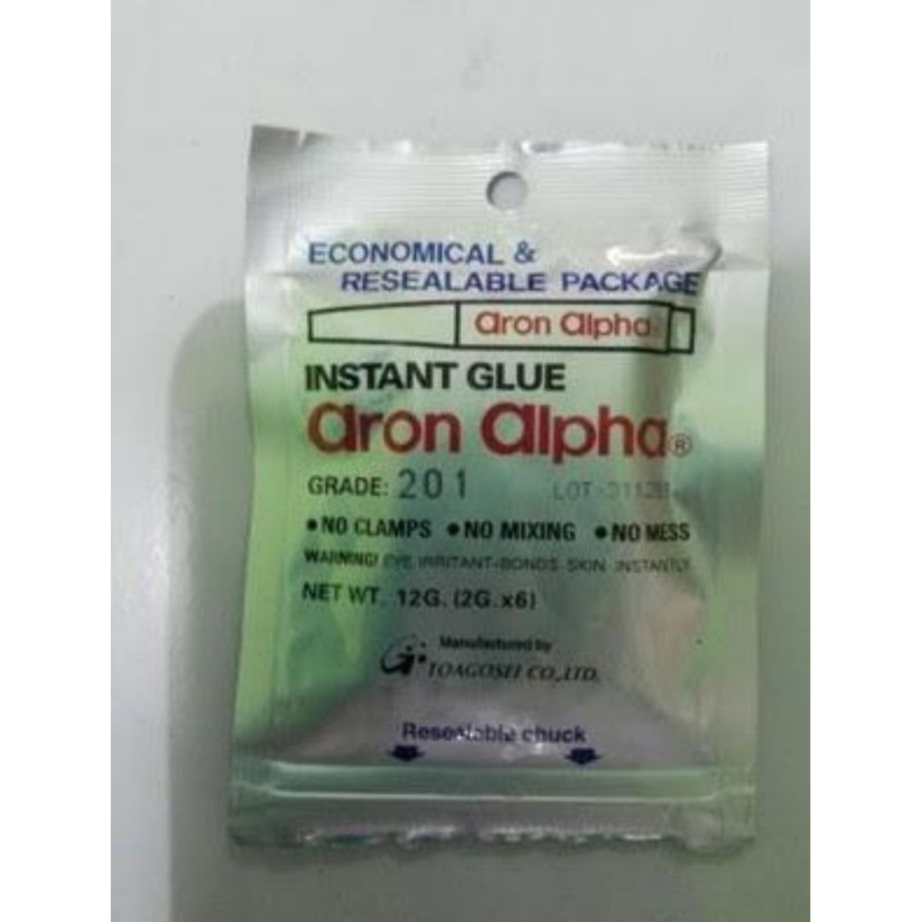 

Lem aron alpha 1 pack isi 6pc