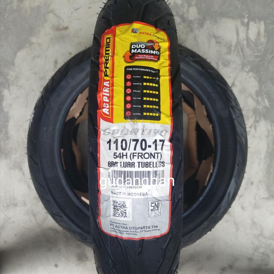 Ban Aspira Premio Sportivo 110/70 - 17 F