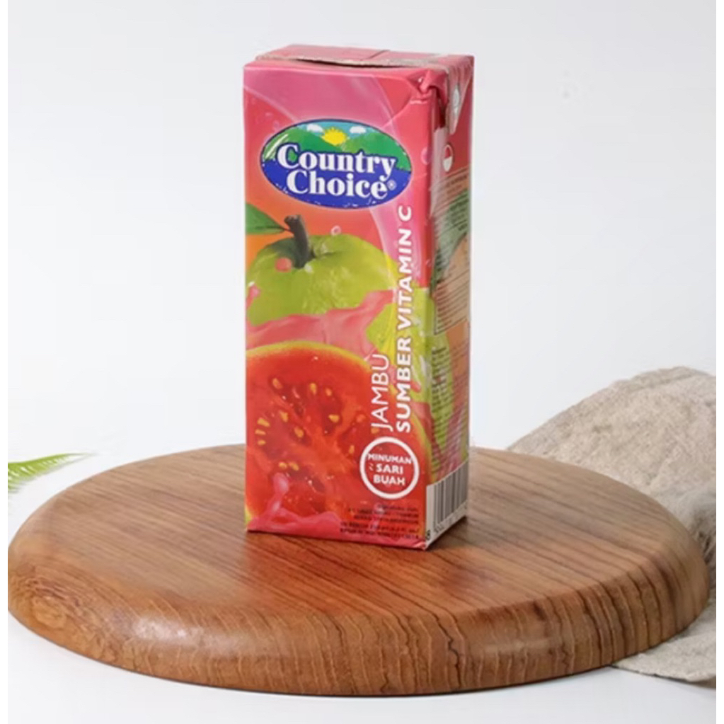 

COUNTRY CHOICE FIT FRESH OPTIMIST ORANGE 250ML - COUNTRY CHOICE JERUK 250ml - COUNTRY CHOICE JAMBU 250ml