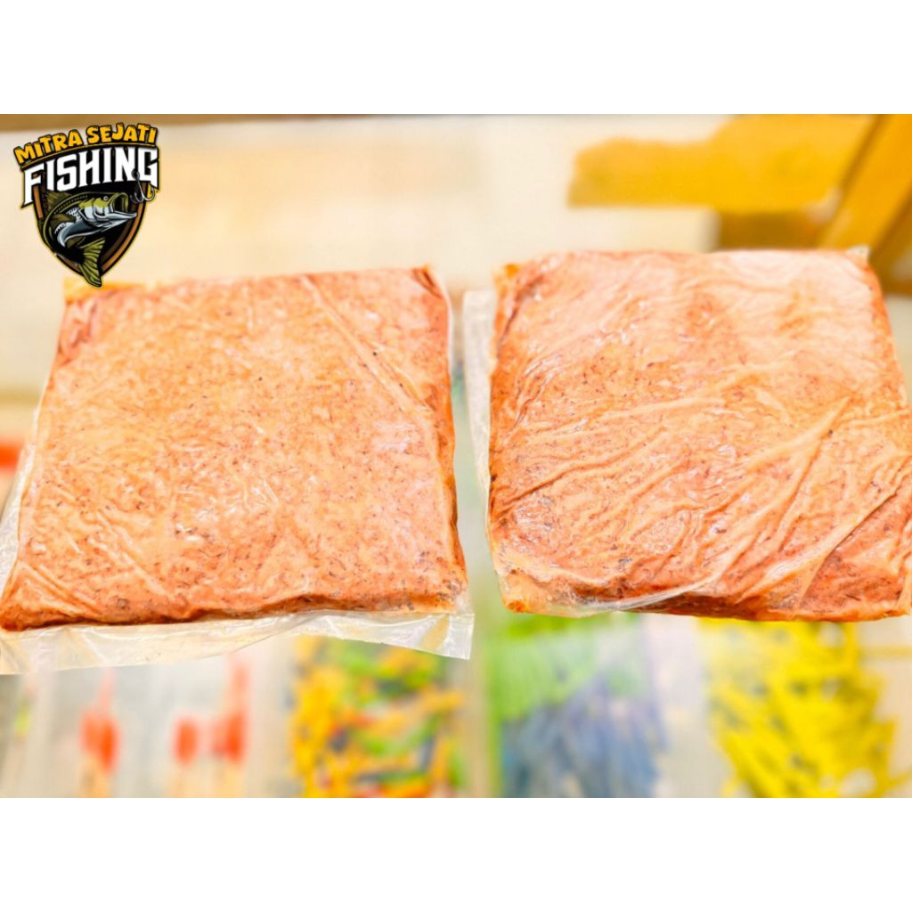 Umpan Galatama Lele Siap Pakai Kepala Udang