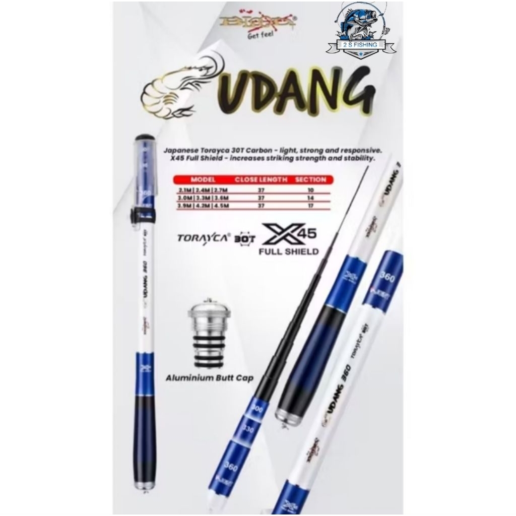 Joran Tegek Telescopic Blood Udang