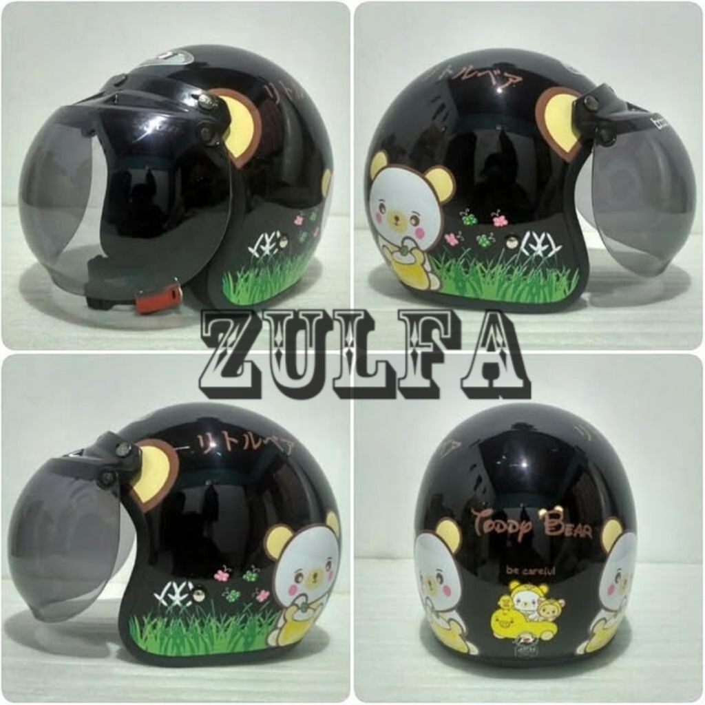 HELM BOGO RETRO DEWASA SNI ORIGINAL