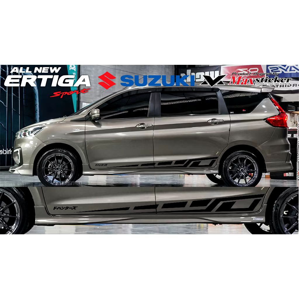 Sticker mobil Ertiga jepang sticker list universal mobil Ertiga stiker mobil Ertiga keren terbaru
