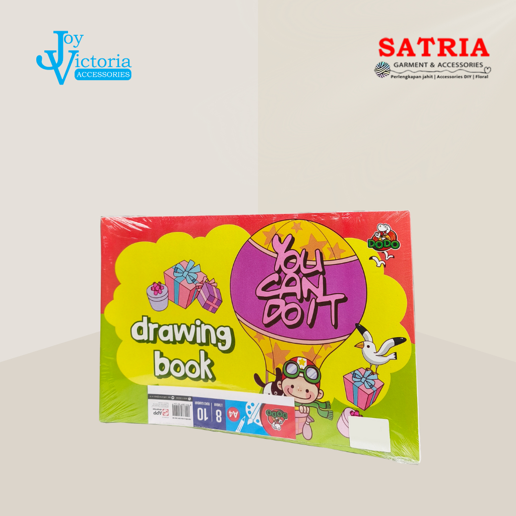 

BUKU GAMBAR DODO A4 / BUKU GAMBAR / PERLENGKAPAN MENGGAMBAR / PERLENGKAPAN SEKOLAH