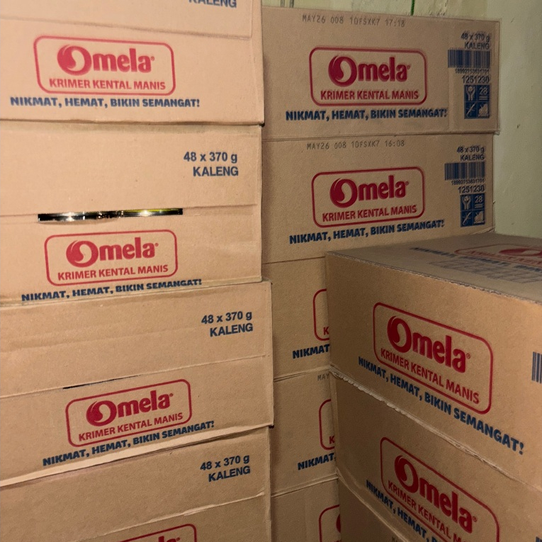 

Krimer Kental Manis Omela 370gr (1 Karton, 48 Pcs)