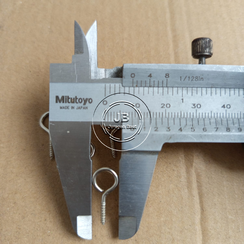 SEKRUP SKRUP GANTUNGAN BINGKAI MATA TUTUP NO 1 KECIL 2CM 2 CM FOTO FIGURA CANTOLAN RING CANTELAN KAP