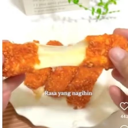 

mozarella stik isi 7pcs || homemade || frozen food kemasan