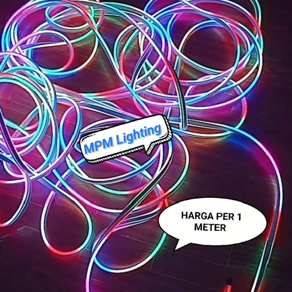 Banana Sport Lampu Neon Flex Rgb Running 220V Outdoor/ Led Neon Fleksibel Running (Berjalan) 220V