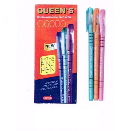 

PULPEN / PEN BOLPOIN FASTER QUEEN C6000 (Lusin -12 PCS) / Pulpen Faster