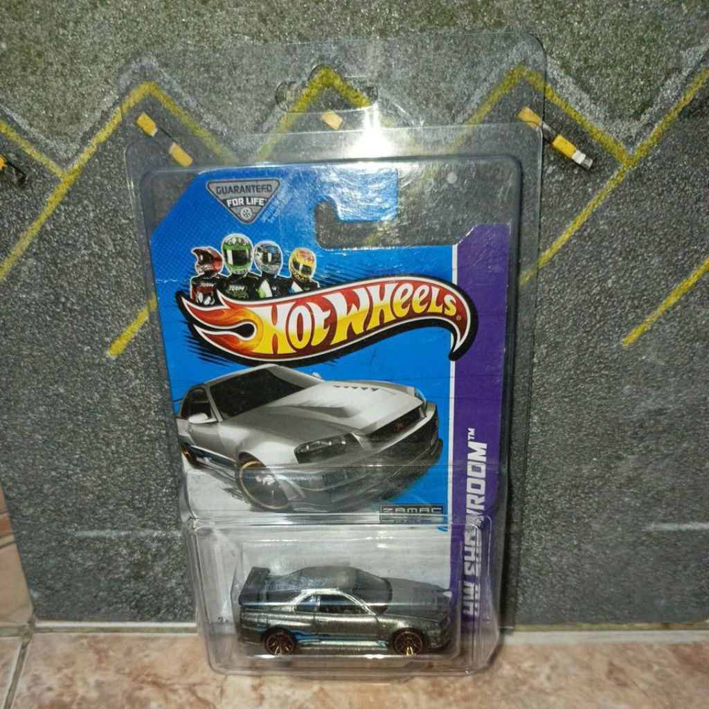 hotwheels ZAMAC 006 LANKA NO SNI NGGAK MASUK INDONESIA ( NISSAN SKYLINE GT-R R34)