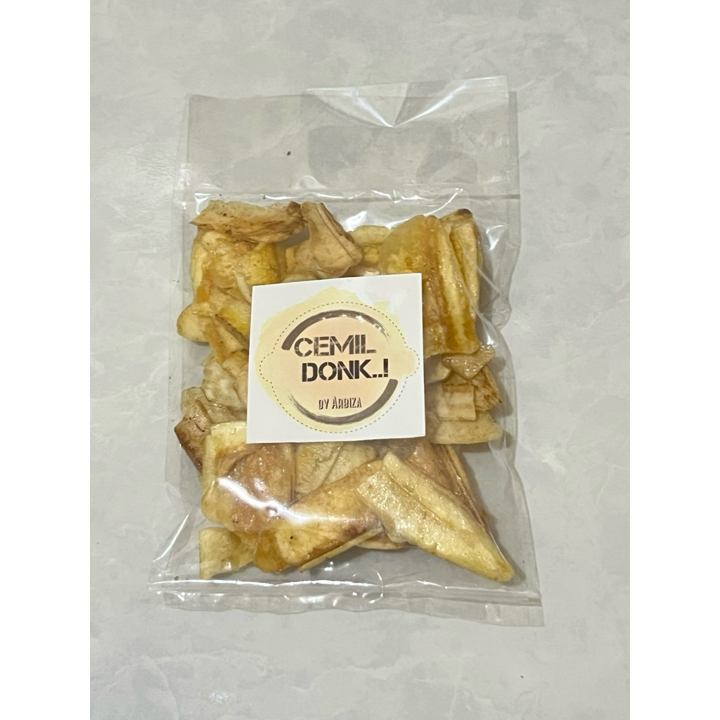 

Keripik Pisang Kepok Rasa CARAMEL 100gr