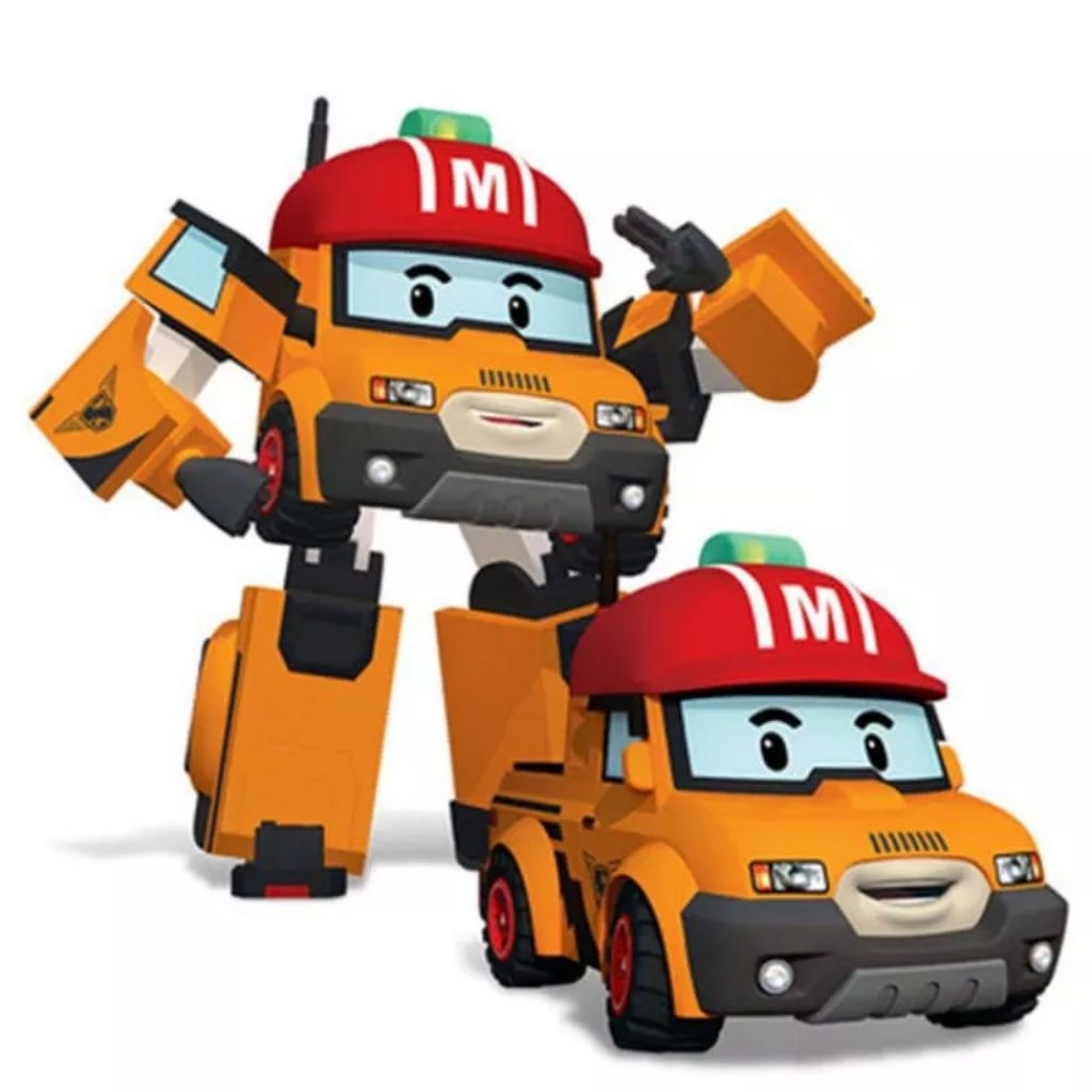 PAKET 12PCS BISA BUAT JUAL LAGI MAINAN ANAK 12PCS ROBOT JADI MOBIL ORANGE MACKY ROBOCAR HERO ROBOT 2