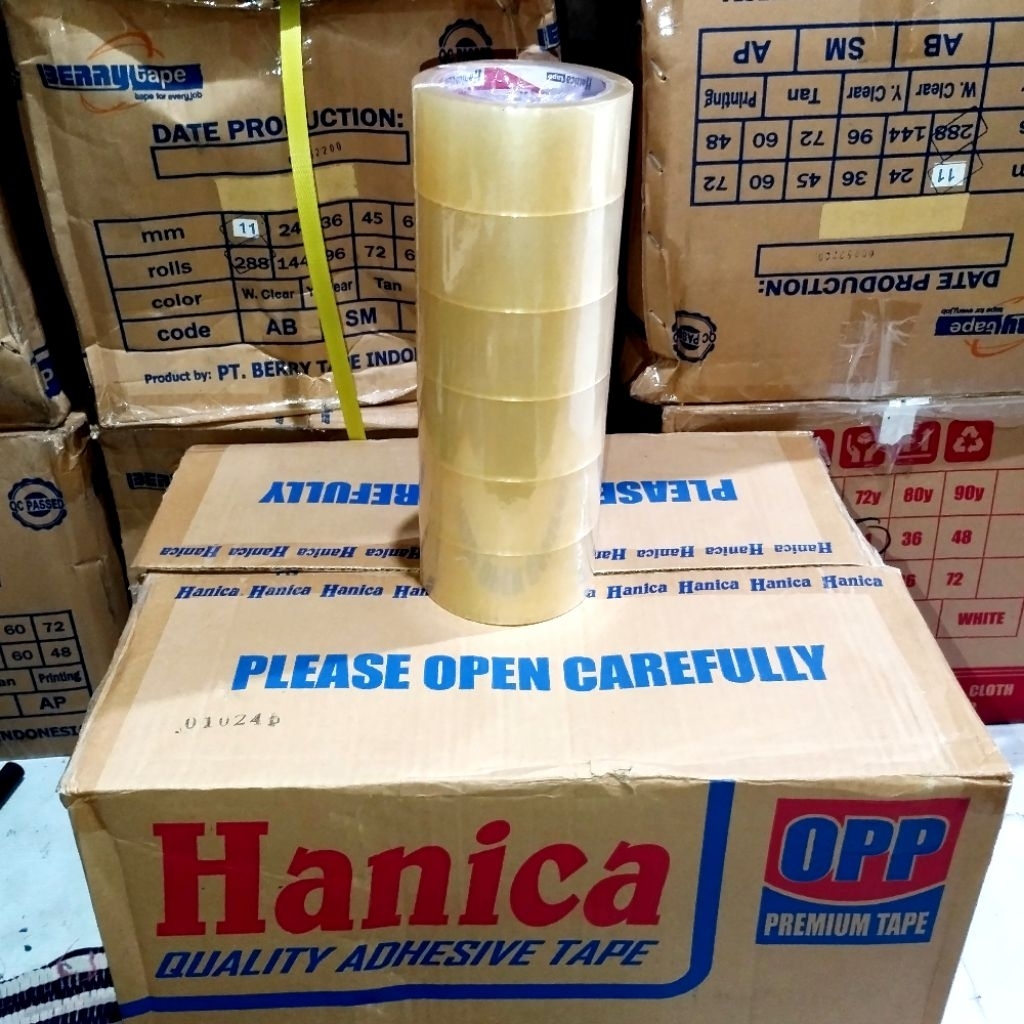 

Lakban 48mm 90 Yard Lakban Bening 1Slop (6pcs)