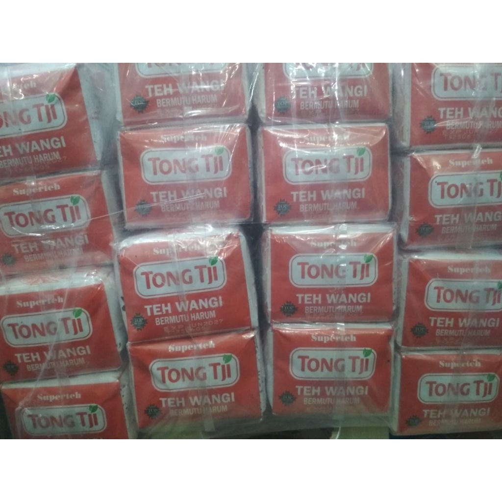 

Teh Tong Tji 1 Bal Isi 10 Slop (100 Bungkus @ 40g) Grosir