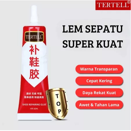 B5 | Lem Sepatu Super Kuat Tahan Air 60 Ml /Lem Serbaguna Super Kuat/ Lem Besi Super Kuat/Lem Besi/L