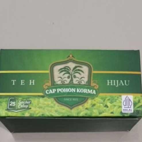 

Teh cap pohon korma celup isi 25