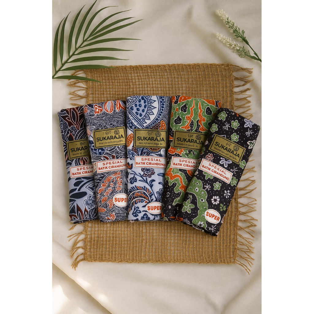 PAKET ISI 5PCS KAIN SARUNG WANITA SUKARAJA CAPTCENT