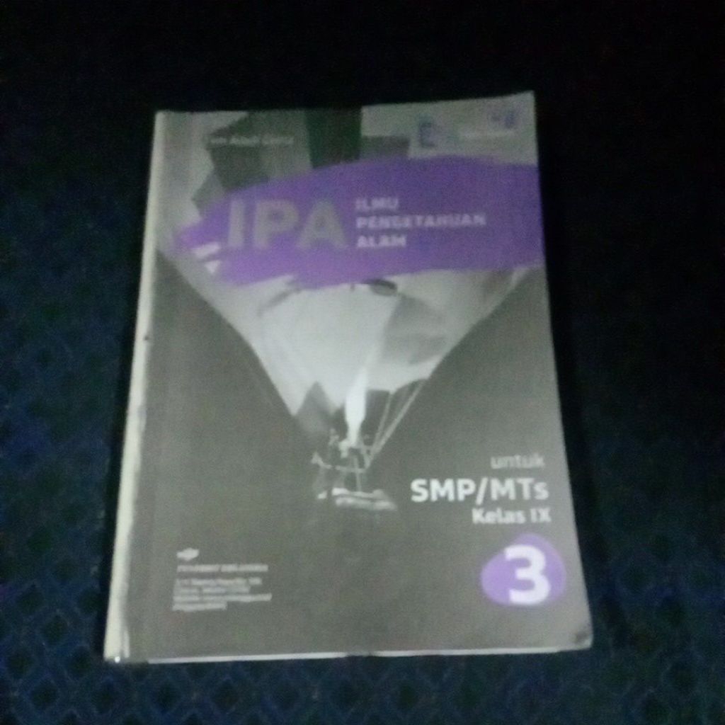 IPA SMP KELAS 3 KURIKULUM MERDEKA ERLANGGA
