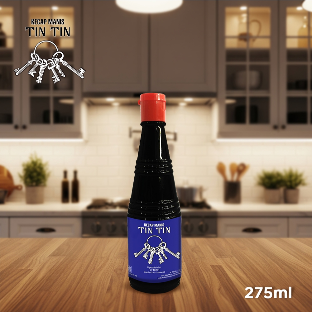 

TIN TIN CAP KUNTJI Kecap Manis Biru Botol Pet 275ml