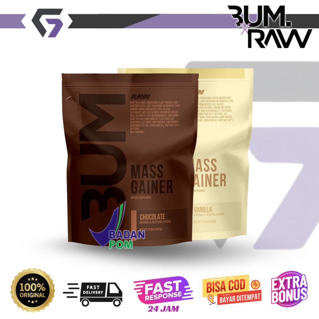 CBUM Raw Mass Gainer 12 Lbs Weight Gain