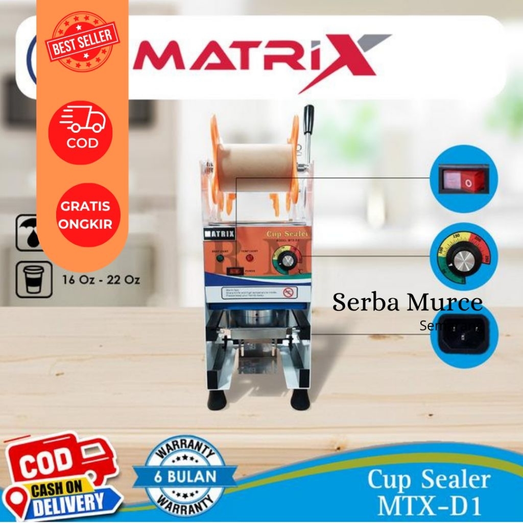 Cup Sealer MATRIX MTX-D1