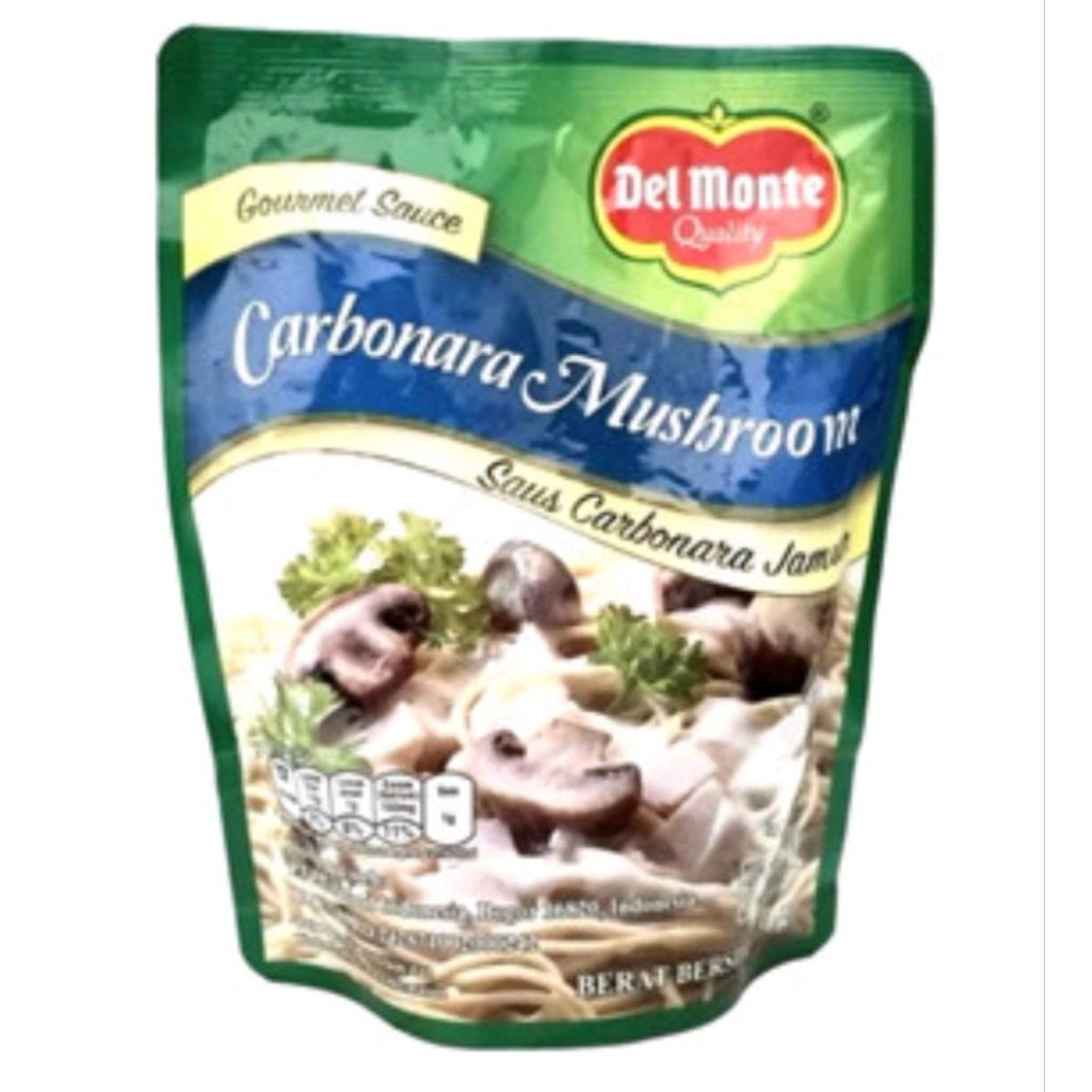 

Del Monte Saus Carbonara Mushroom 180 gr