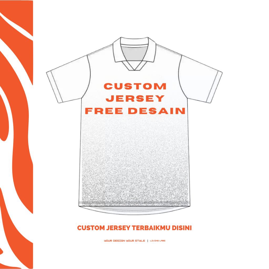 COSTUME JERSEY FREE DESAIN/DESAIN SESUKA KALIAN/TEAM SEPAK BOLA/TEAM BASKET/FUTSAL
