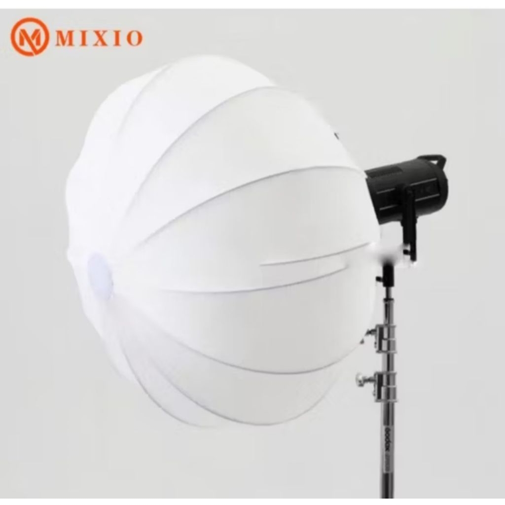 MIXIO - ZM-101 Lantern Softbox (25.5") with Lampu Video Light LED + TRIPOD