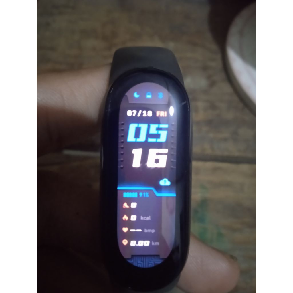 Xiaomi Mi band 6 second